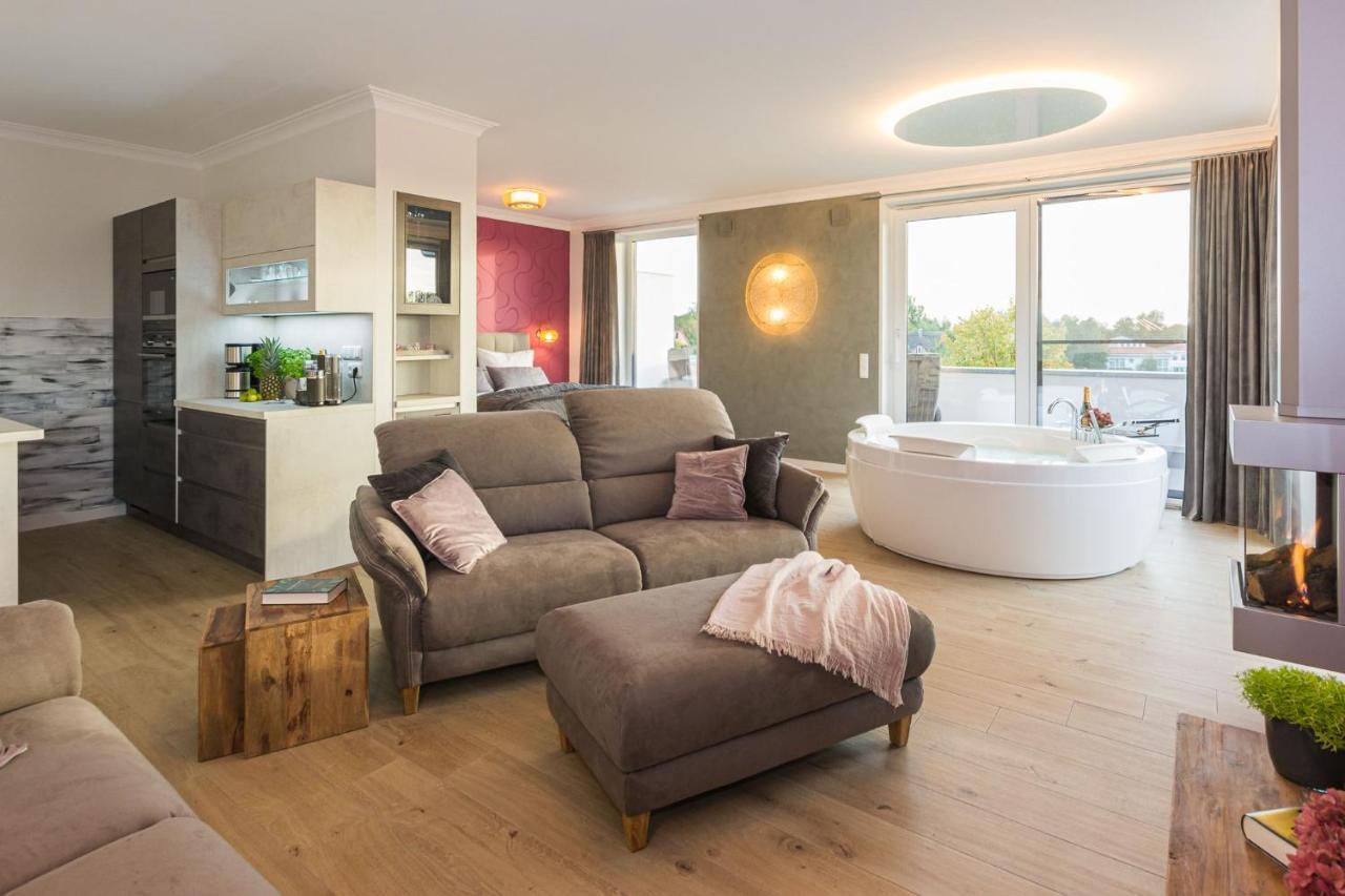 Apartmán Luxus Spa Penthouse Sundowner Göhren-Lebbin Exteriér fotografie