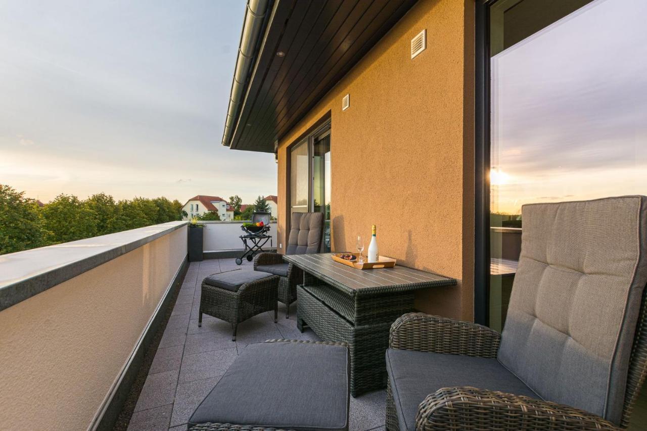 Apartmán Luxus Spa Penthouse Sundowner Göhren-Lebbin Exteriér fotografie